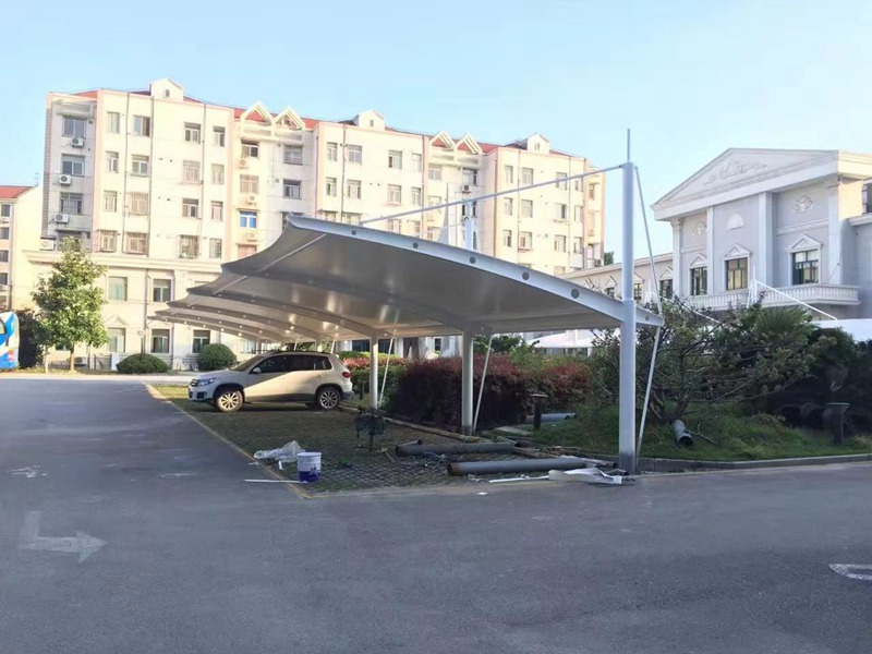 膜结构停车棚